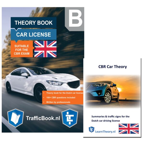 Rijbewijstheorieboeken.nl - Car License Theory Book + Summary - English Car Exam Dutch - 2023