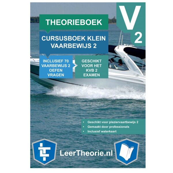 rijbewijstheorieboeken.nl - Theorieboek Cursusboek- Klein Vaarbewijs 2 - Nederland - KVB 2 - KVB2 - LeerTheorie